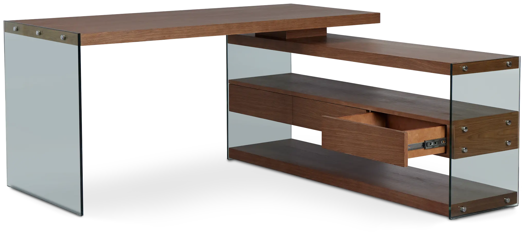 Olympia Mid Tone Large L Desk Olympia Mid Tone Large L Desk