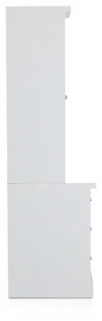 Newport White Drawer Pier