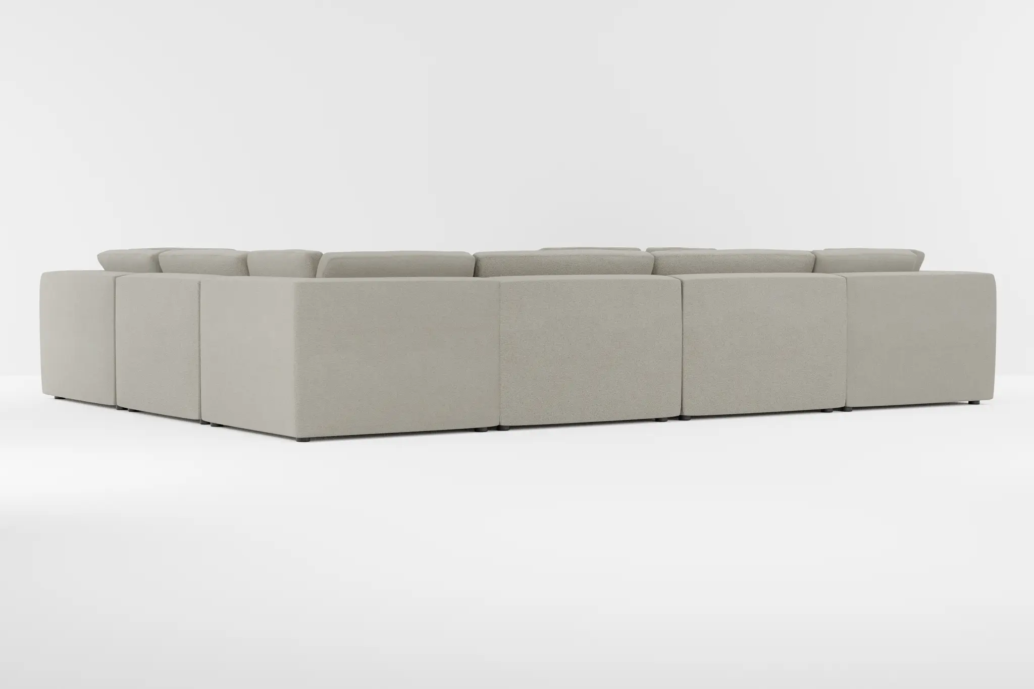 Destin Elite Gray Fabric 8-piece Modular Sectional Destin Elite Gray Fabric 8-piece Modular Sectional