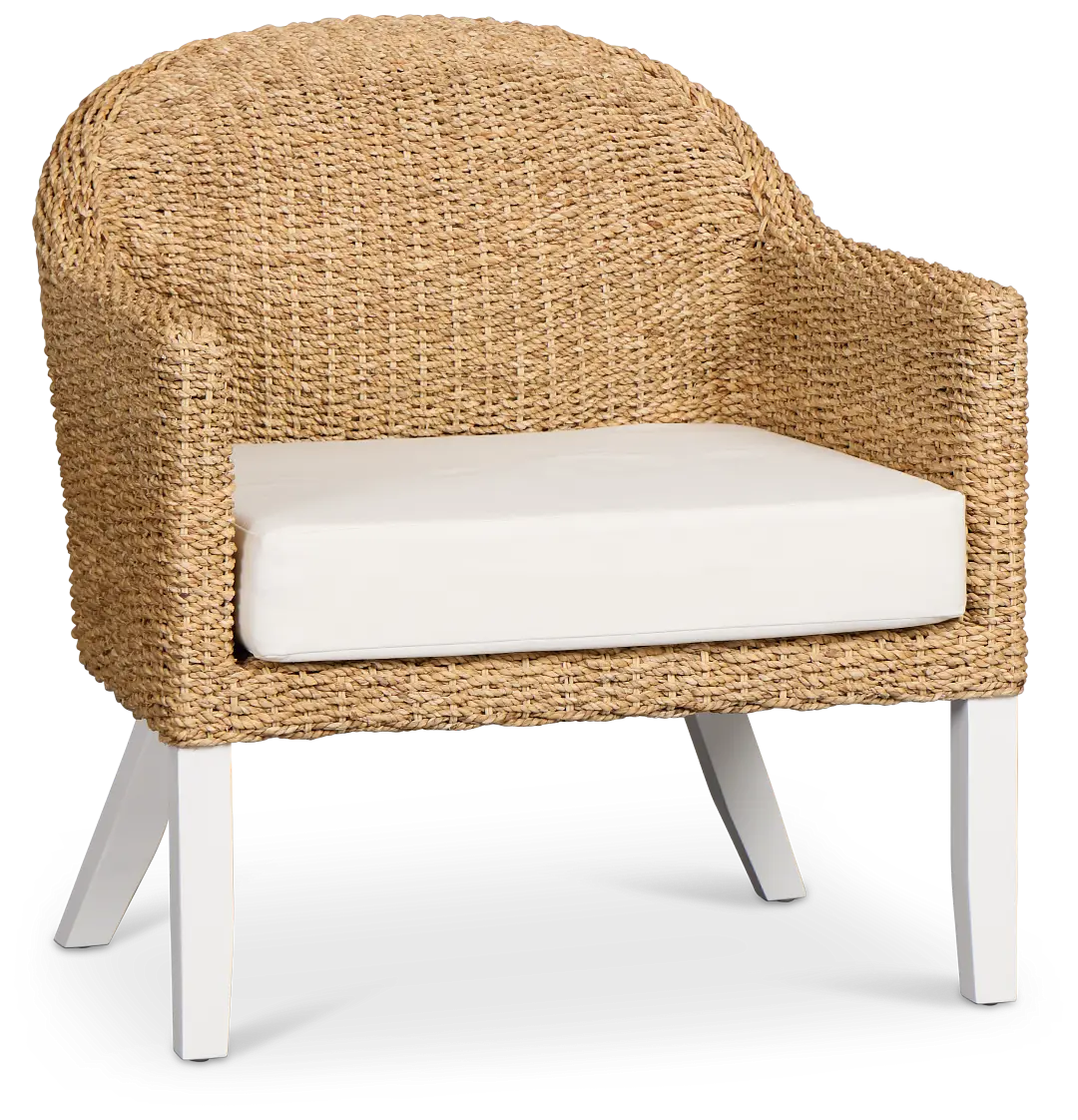 Marley Light Tone Woven Accent Chair Marley Light Tone Woven Accent Chair