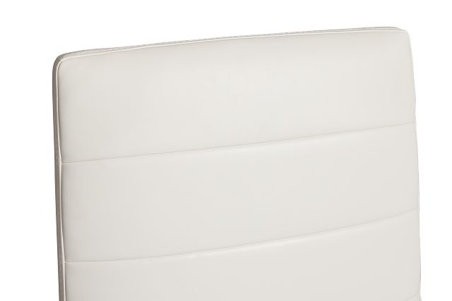 Amalfi White Upholstered Side Chair