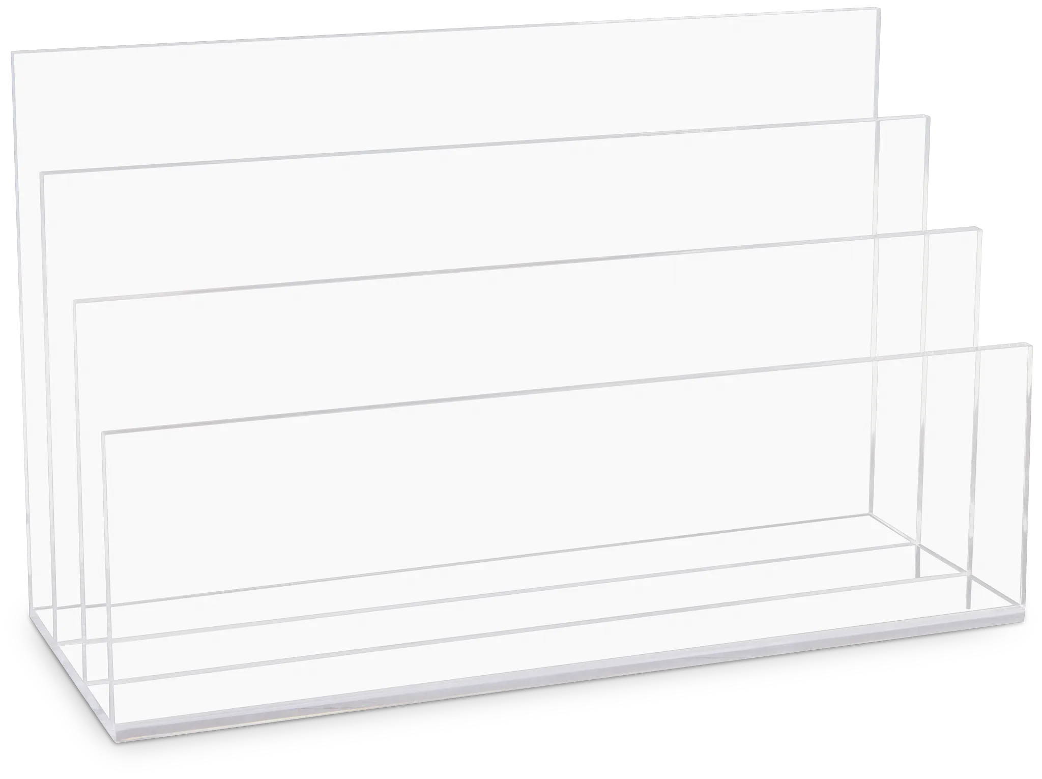 Devi Clear Acrylic File Organizer