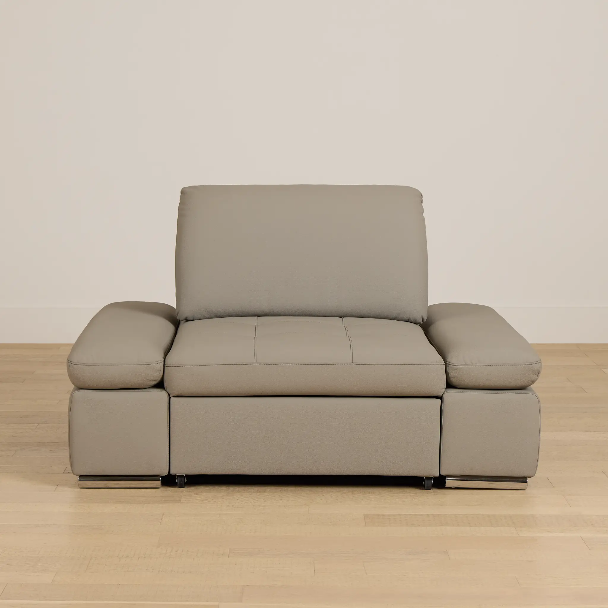 Eden Gray Micro Chair Pull-up Sleeper Eden Gray Micro Chair Pull-up Sleeper