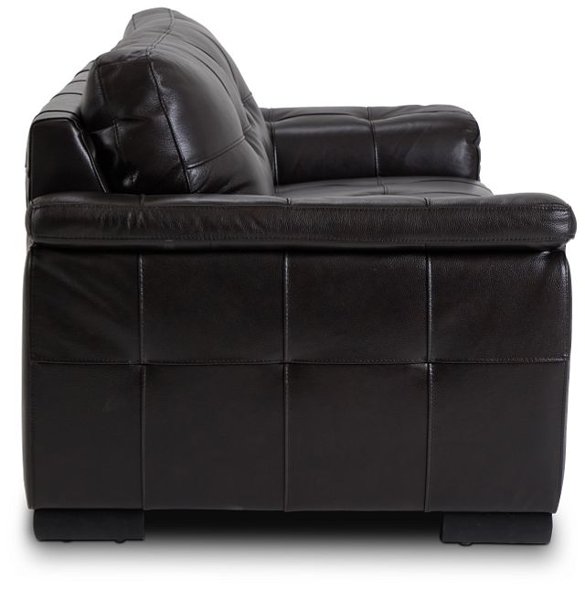 Braden Dark Brown Leather Sofa (3)