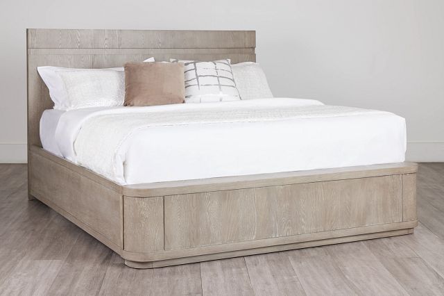 Soho Light Tone Platform Bed