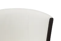 Vance White Micro 30" Swivel Barstool