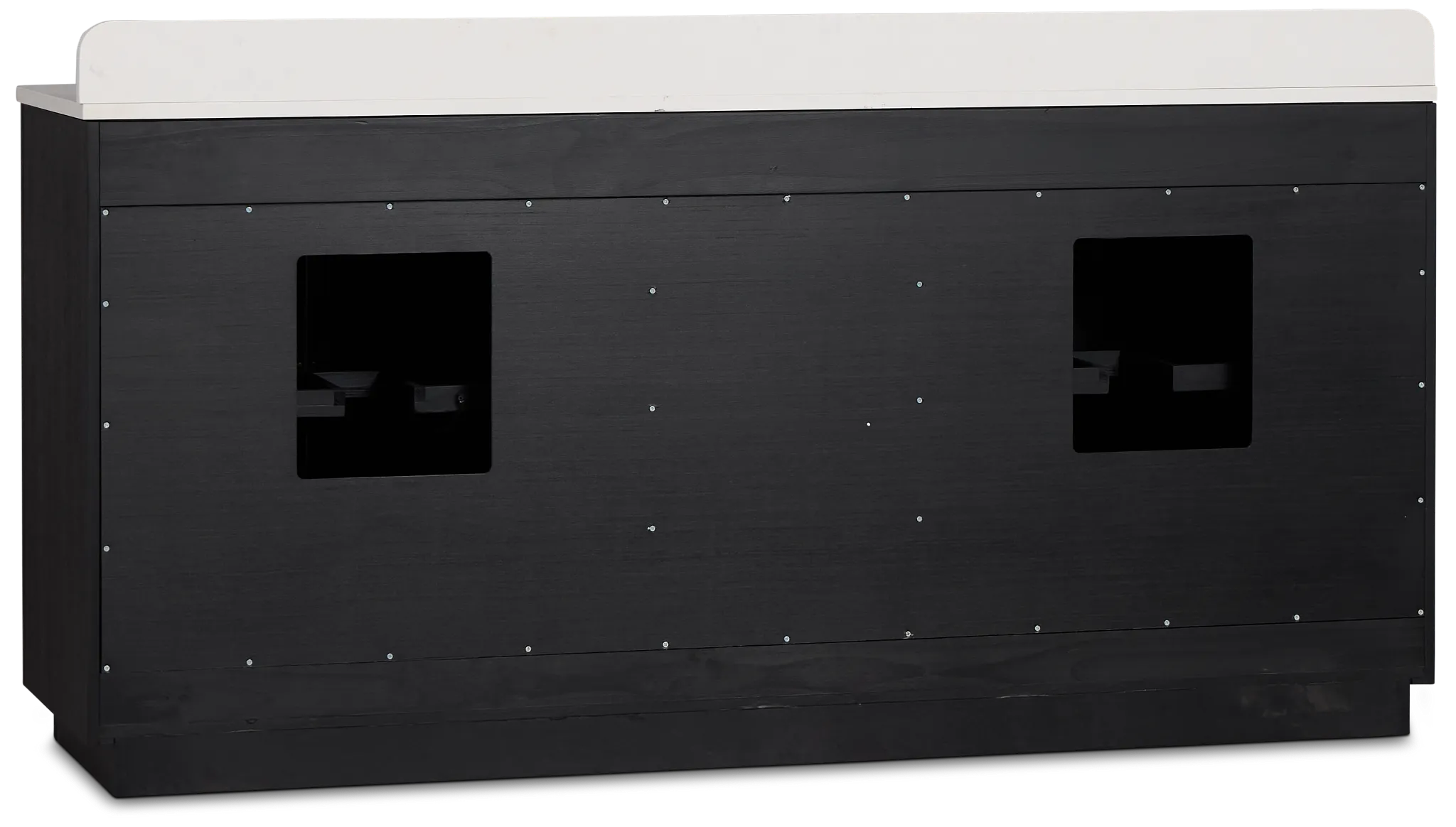 Pacific Two-tone 72" Double Bathroom Vanity