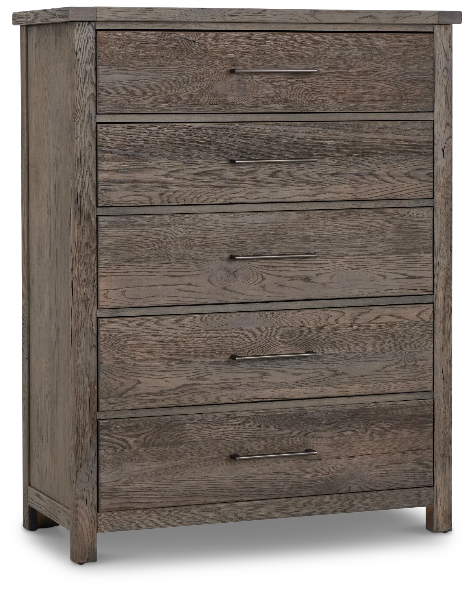 Salt Lake Gray 5-drawer Chest