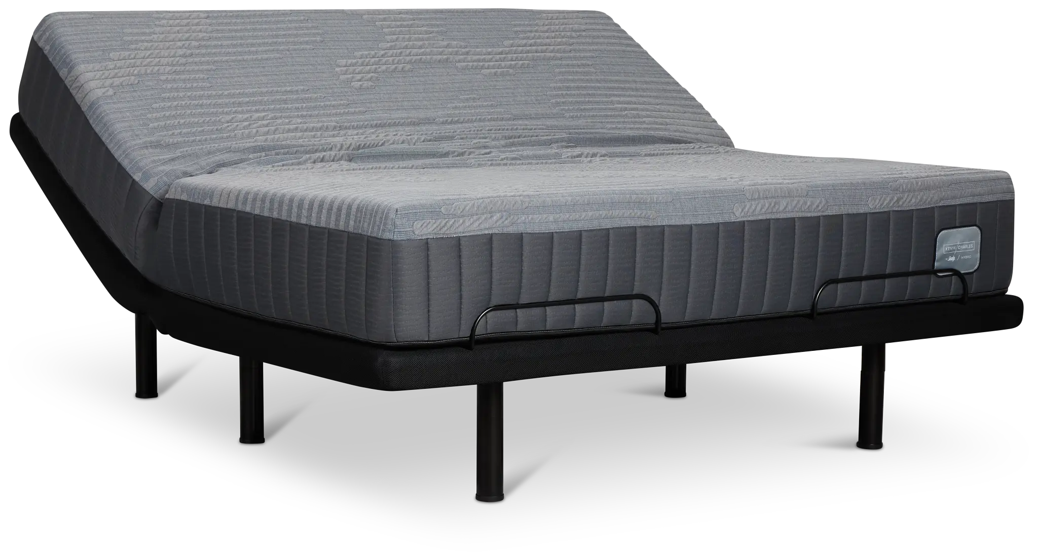 Kevin Charles By Sealy Hybrid Plush Plus Adjustable Mattress Set Kevin Charles By Sealy Hybrid Plush Plus Adjustable Mattress Set