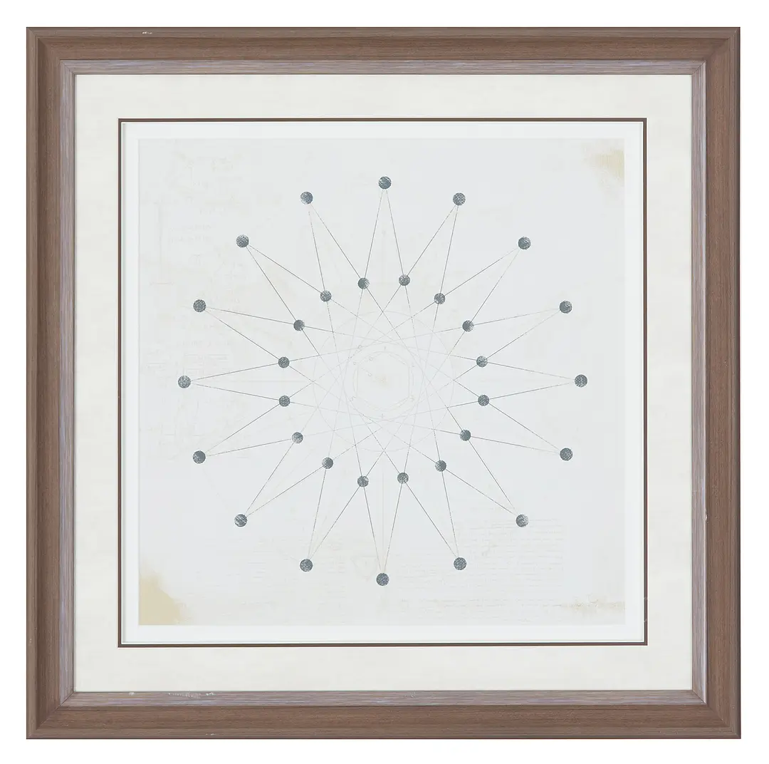 Sphere Beige Framed Wall Art Sphere Beige Framed Wall Art