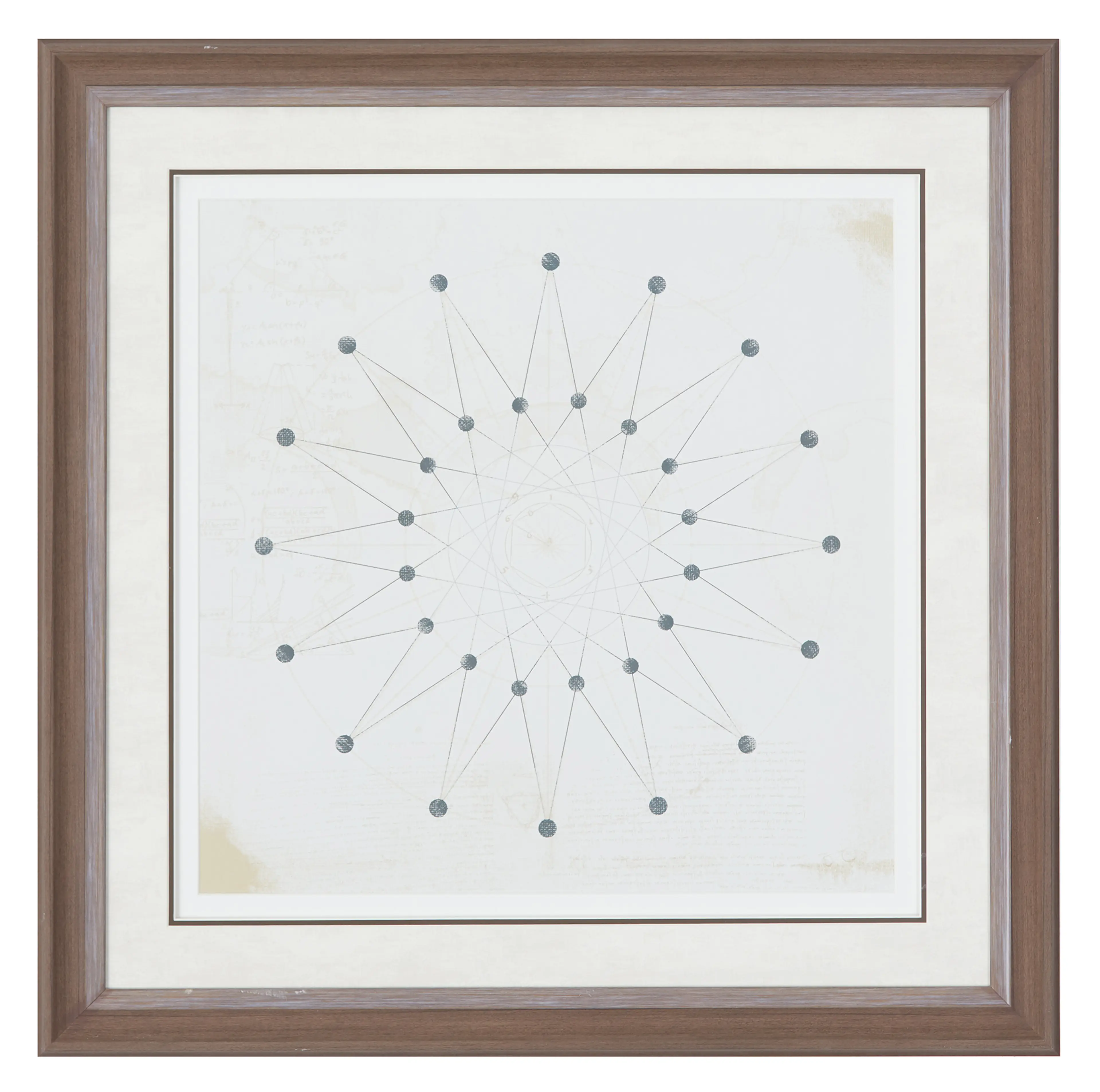 Sphere Beige Framed Wall Art Sphere Beige Framed Wall Art