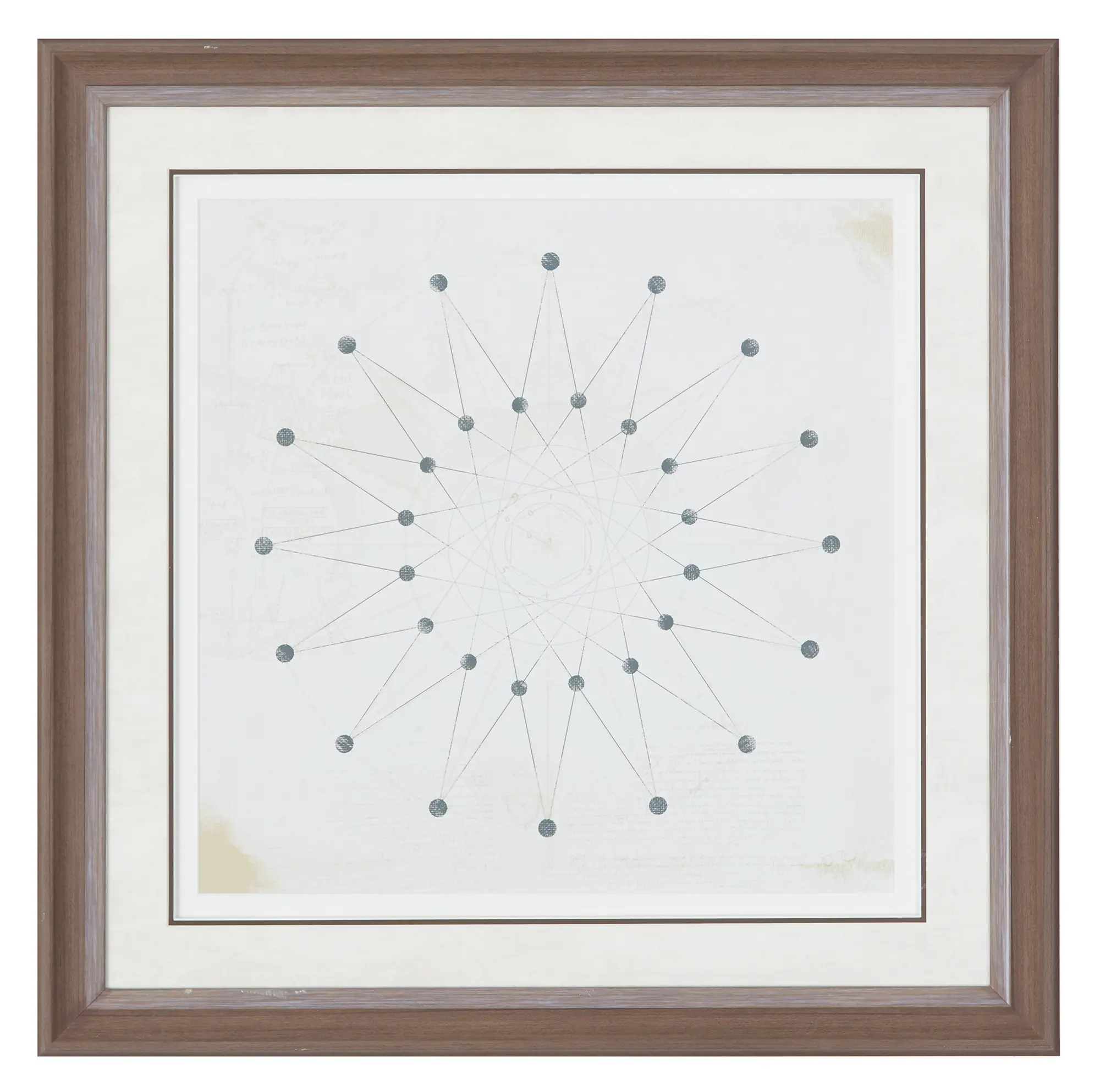 Sphere Beige Framed Wall Art Sphere Beige Framed Wall Art