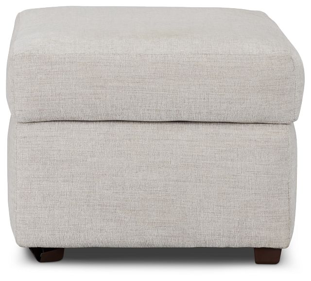 Davis Gray Micro Ottoman