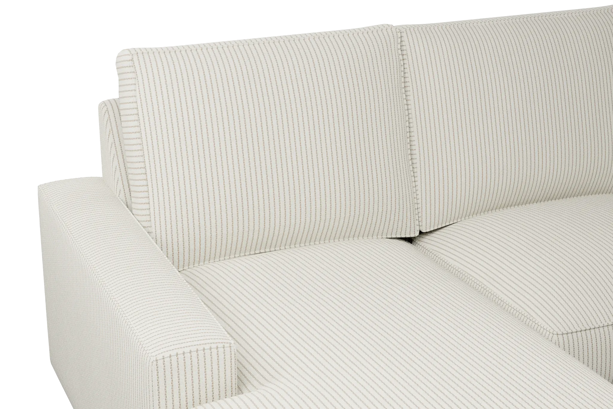 Edgewater Lucy Light Beige Large Left Chaise Sectional Edgewater Lucy Light Beige Large Left Chaise Sectional