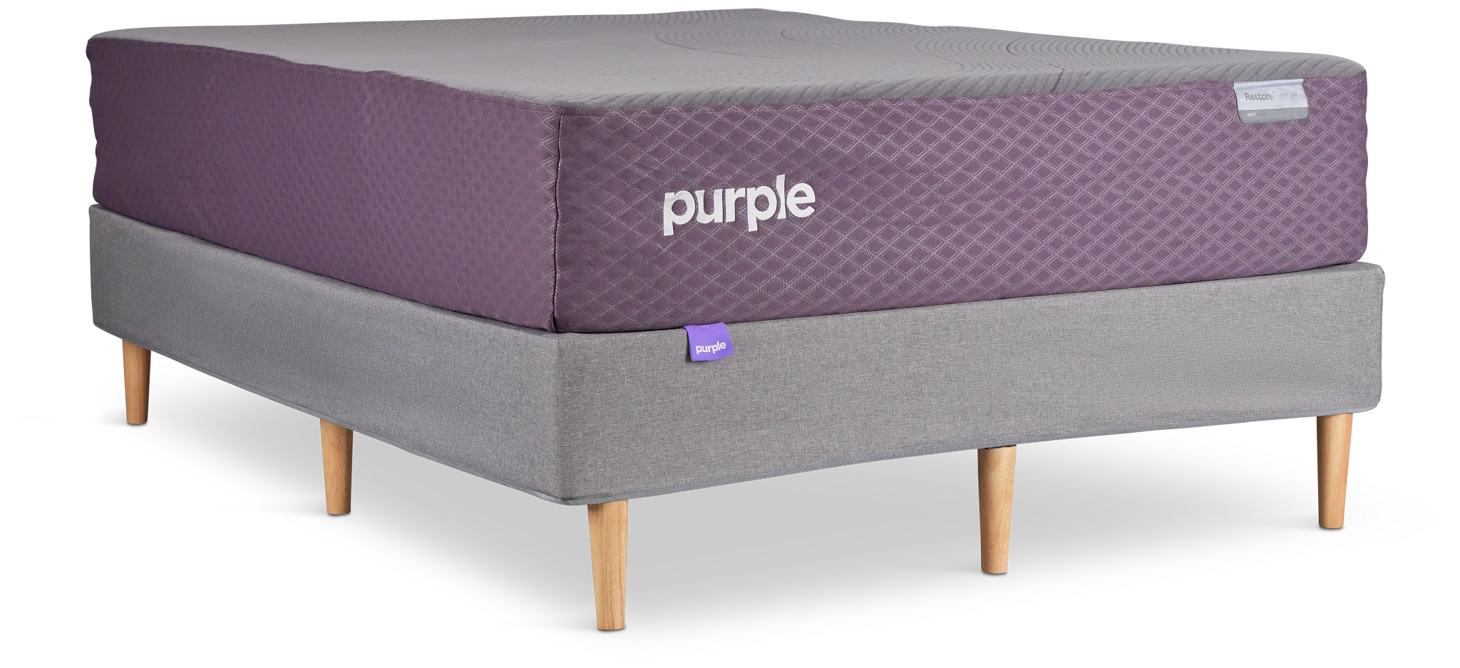 Purple Restore Premier Soft Mattress Set