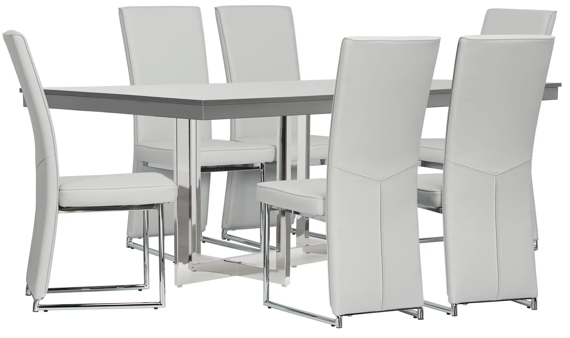 Cortina Gray Table & 4 Chairs Cortina Gray Table & 4 Chairs