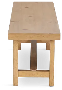 Vail Light Tone Dining Bench