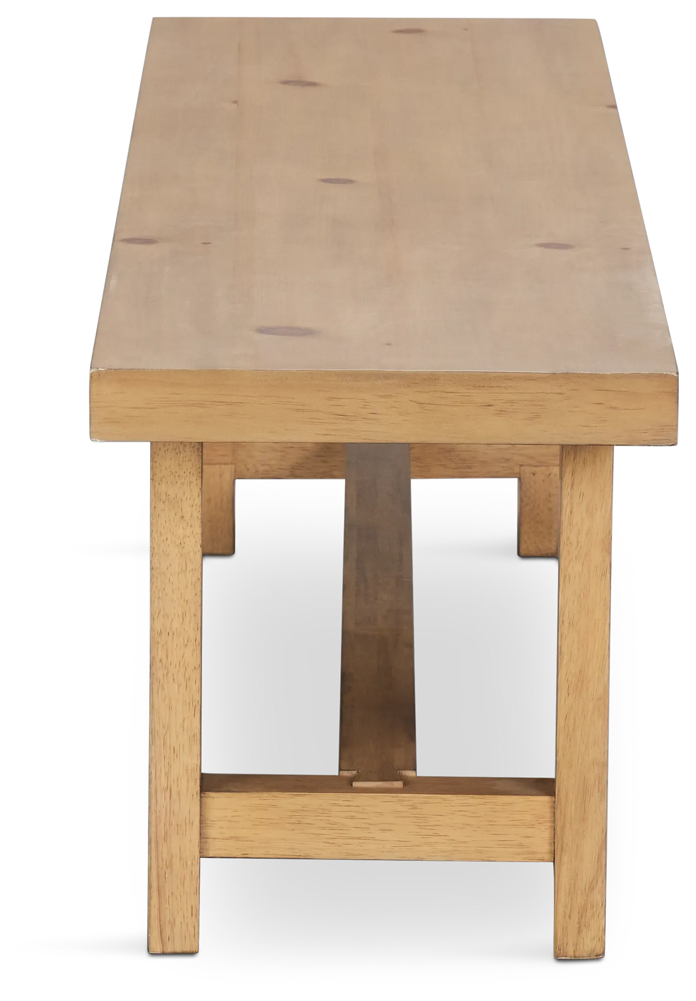 Vail Light Tone Dining Bench