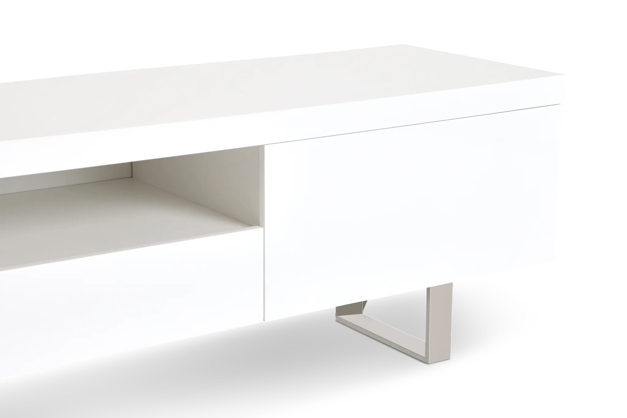 Axel White 78" Tv Stand