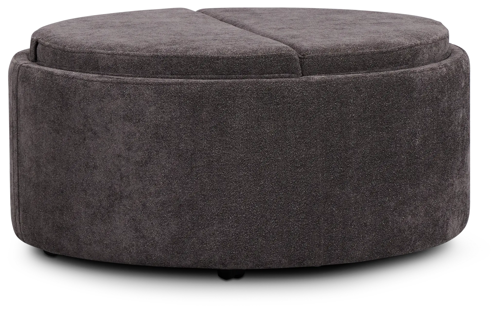 Kristen Dark Gray Large Storage Accent Ottoman Kristen Dark Gray Large Storage Accent Ottoman
