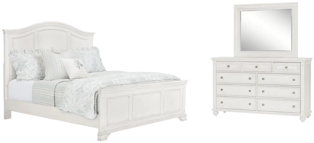 Savannah Ivory Panel Bedroom