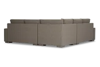 Edgewater Elite Brown Small Two-arm Sectional