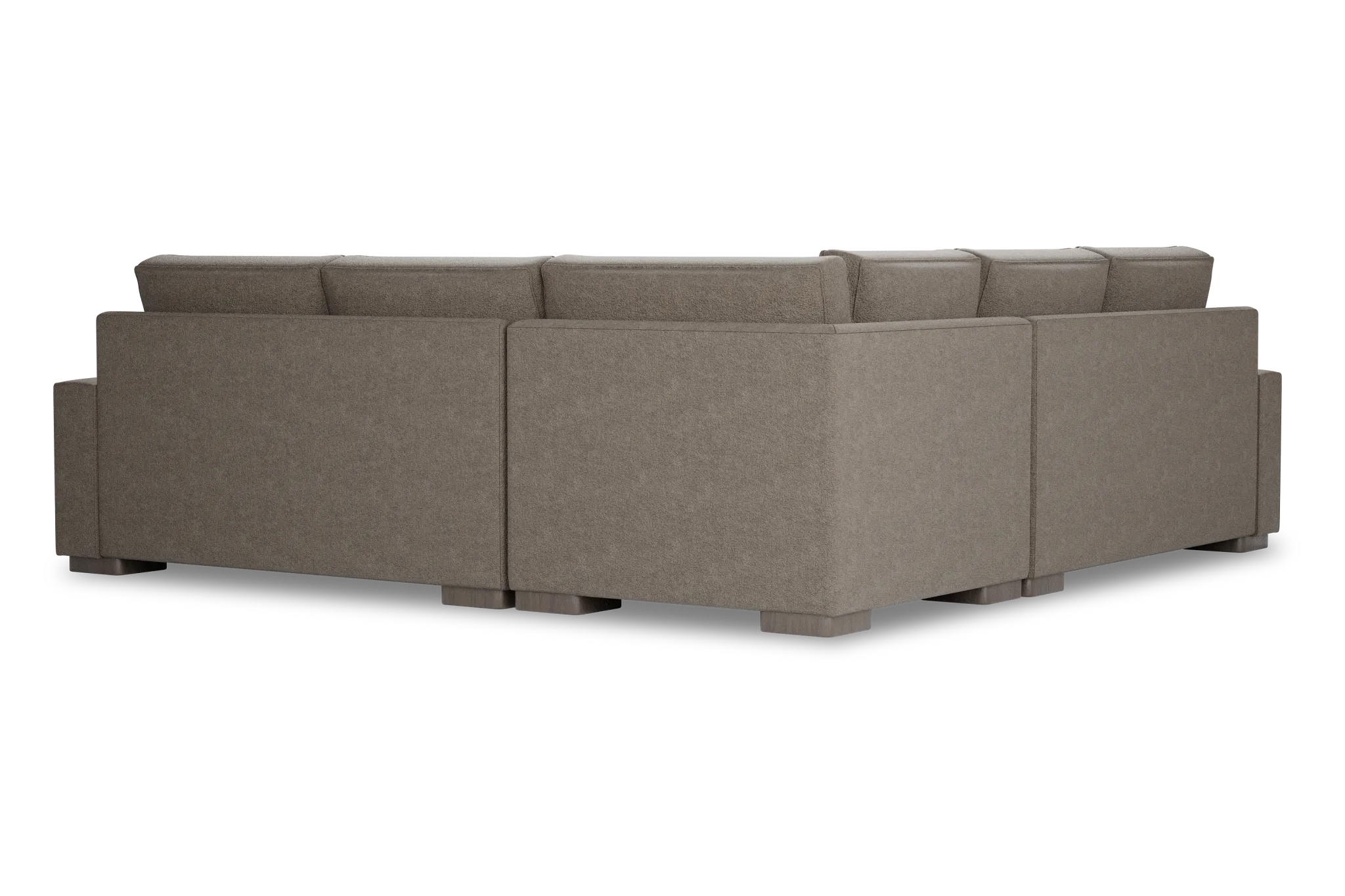Edgewater Elite Brown Small Two-arm Sectional
