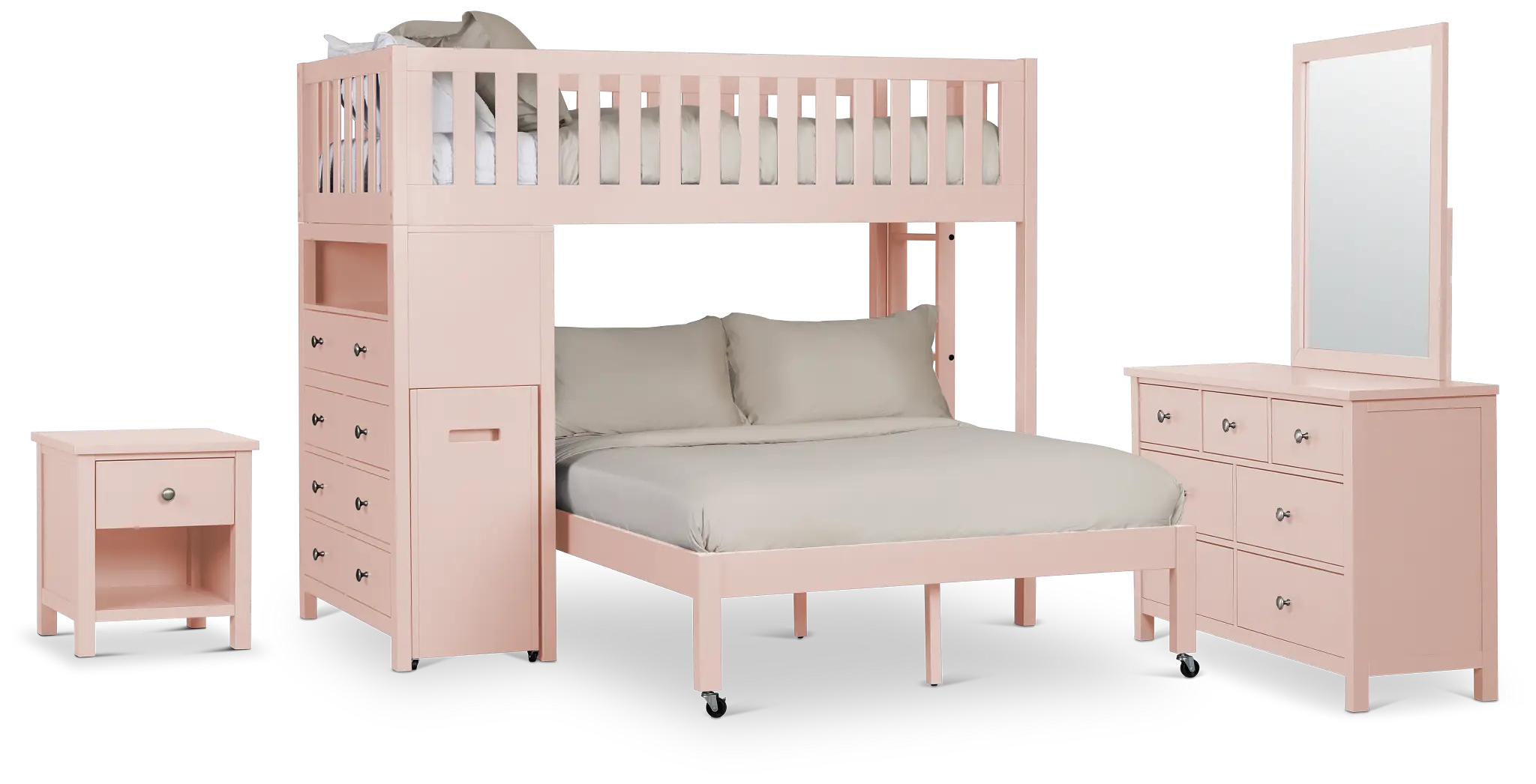 Charleston Pink Loft Bedroom Charleston Pink Loft Bedroom