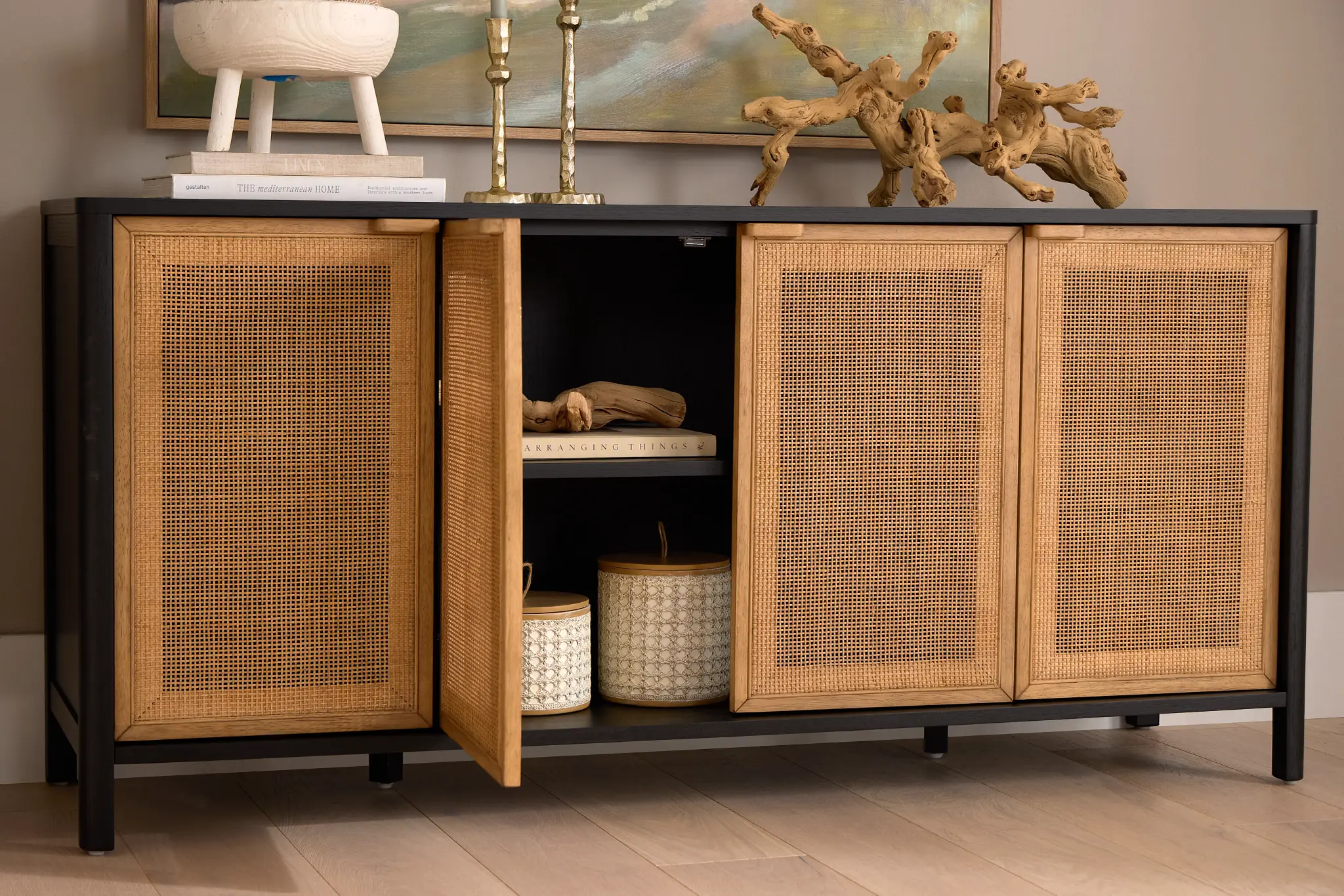 Pacific Two-tone Media Chest Pacific Two-tone Media Chest