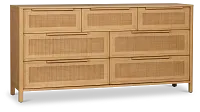 Pacific Light Tone 7-drawer Dresser
