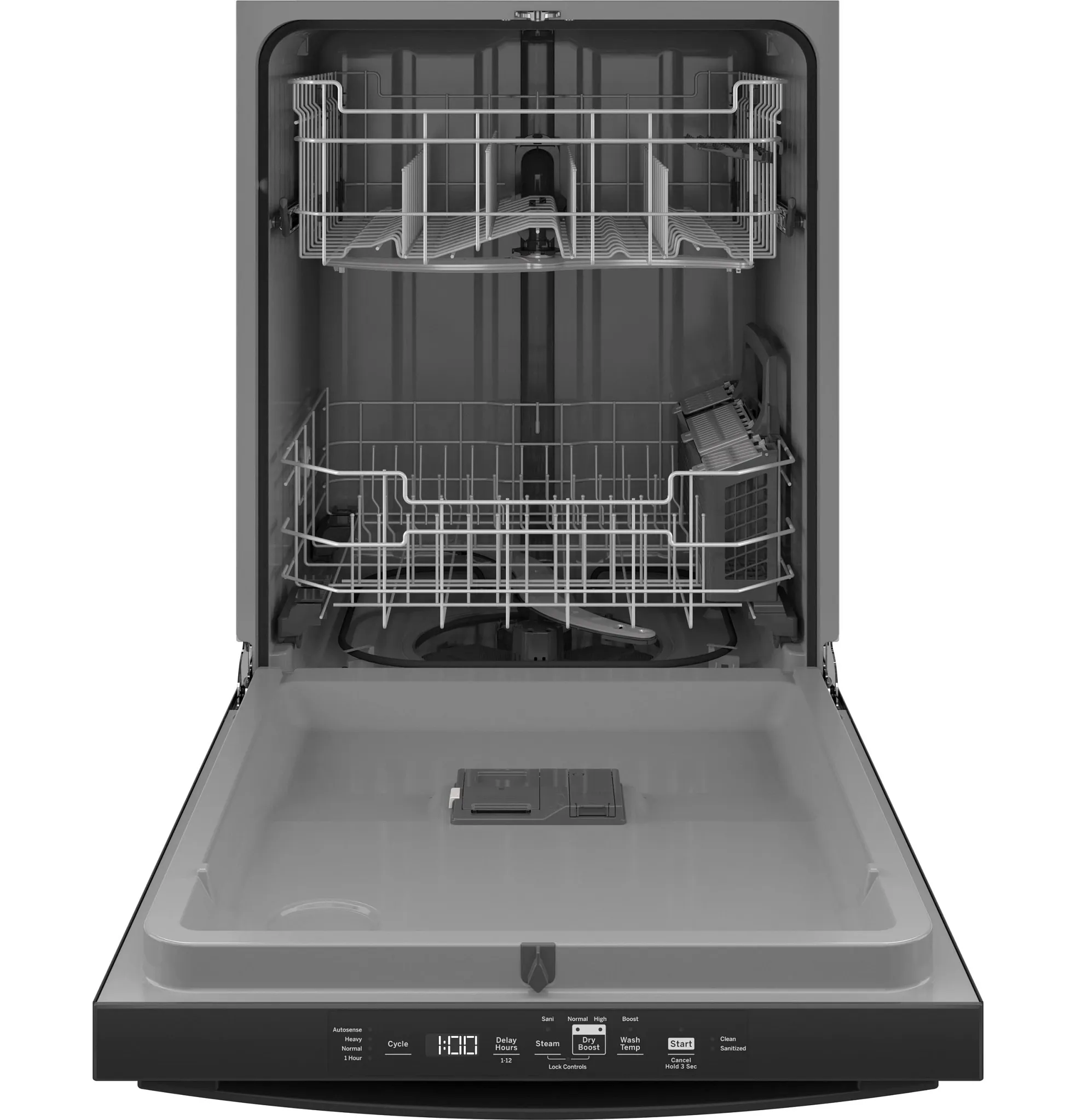 Ge 550 Series Black Built In Dishwasher