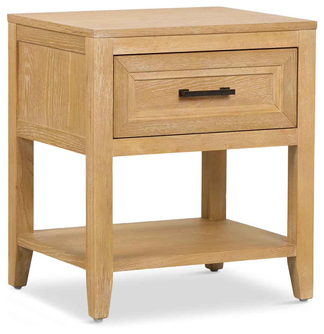 Nantucket Light Tone 1-drawer Nightstand