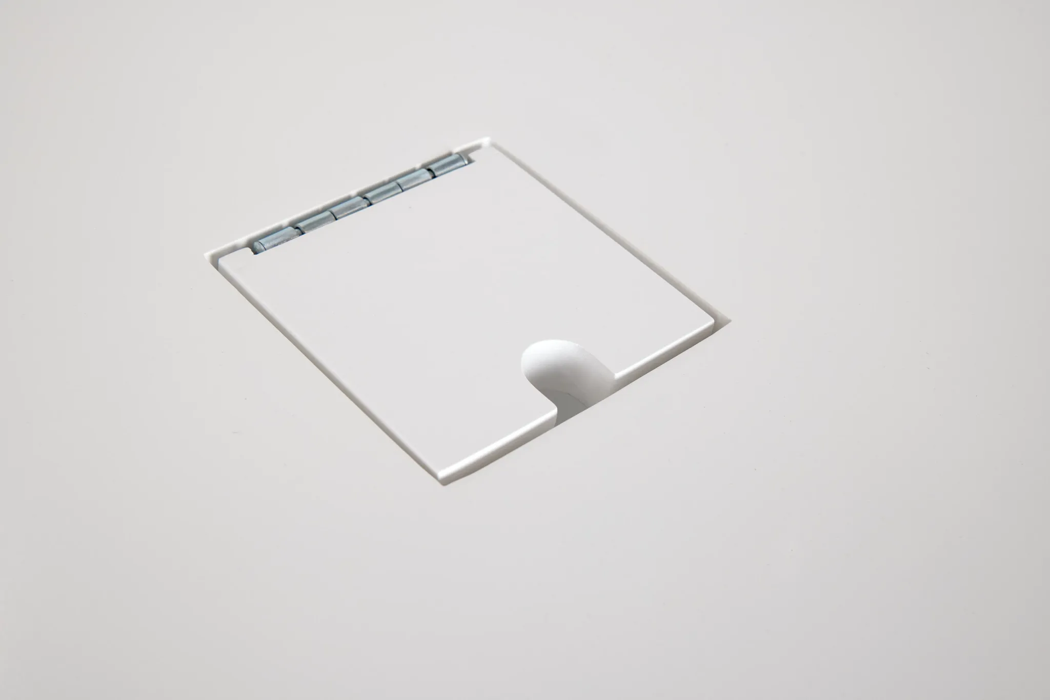 Newport White L Desk