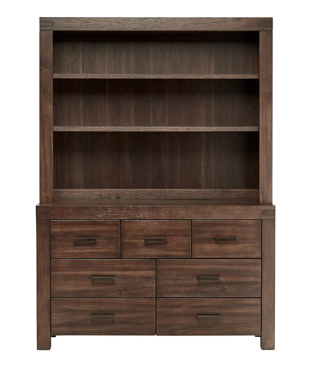 Piermont Mid Tone Dresser & Hutch