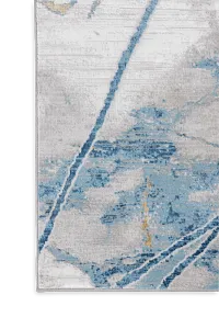 Irene Blue 8x10 Area Rug