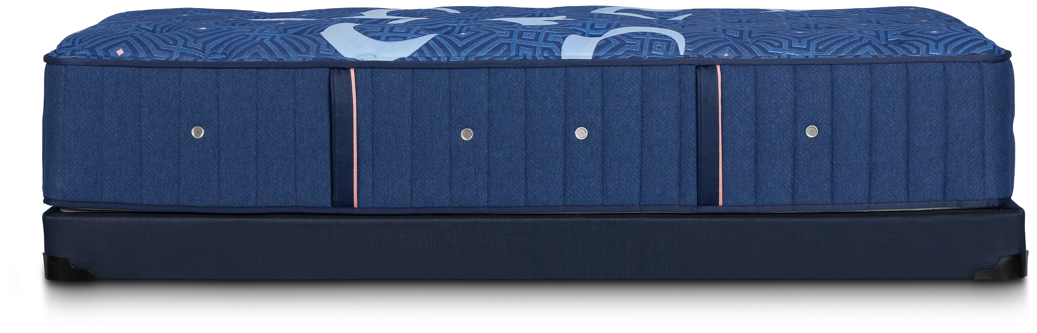 Stearns & Foster Lux Estate Medium Low-profile Mattress Set