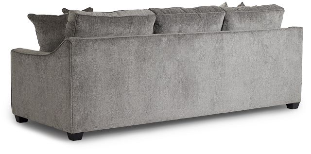 Bianca Gray Fabric Chaise Sectional (4)