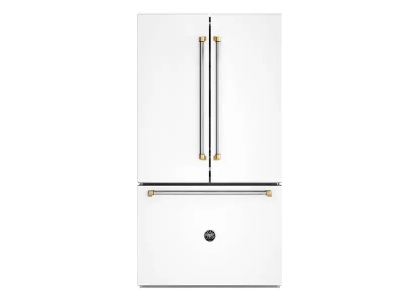 Bertazzoni Master Series White 36" French Door Refrigerator Bertazzoni Master Series White 36" French Door Refrigerator