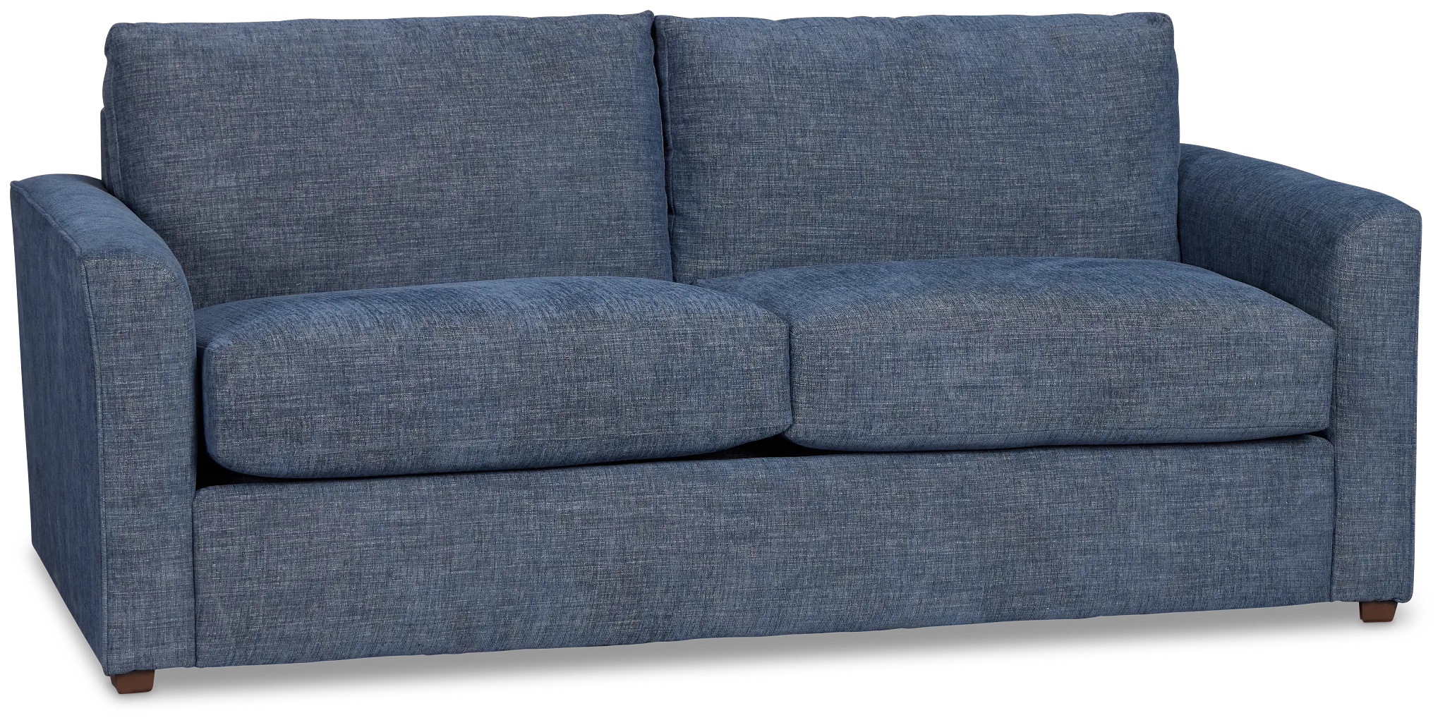 Davis Dark Blue Micro Innerspring Sleeper