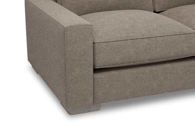 Edgewater Elite Brown Large Two-arm Sectional