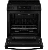 Ge 500 Series Black 30" Electric Range