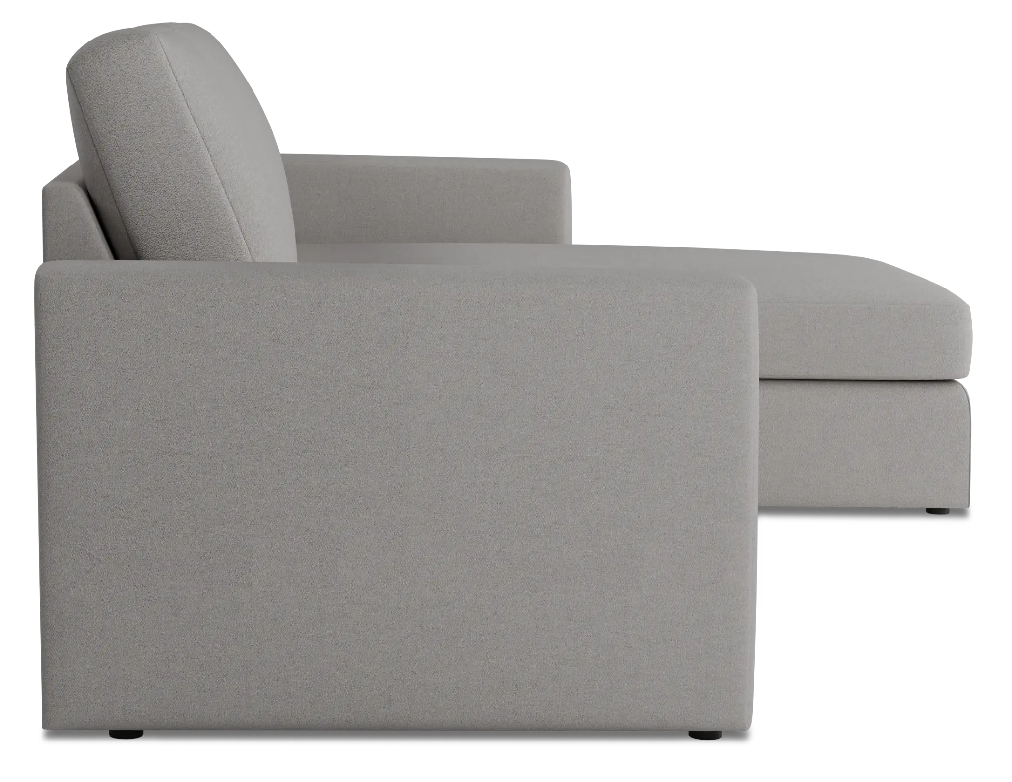 Citymod Light Gray Fabric Small Right Chaise Sectional Citymod Light Gray Fabric Small Right Chaise Sectional