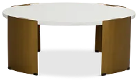 Jensen White Round Coffee Table
