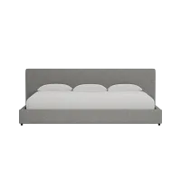 Grayton Linen 44" Upholstered Platform Bed