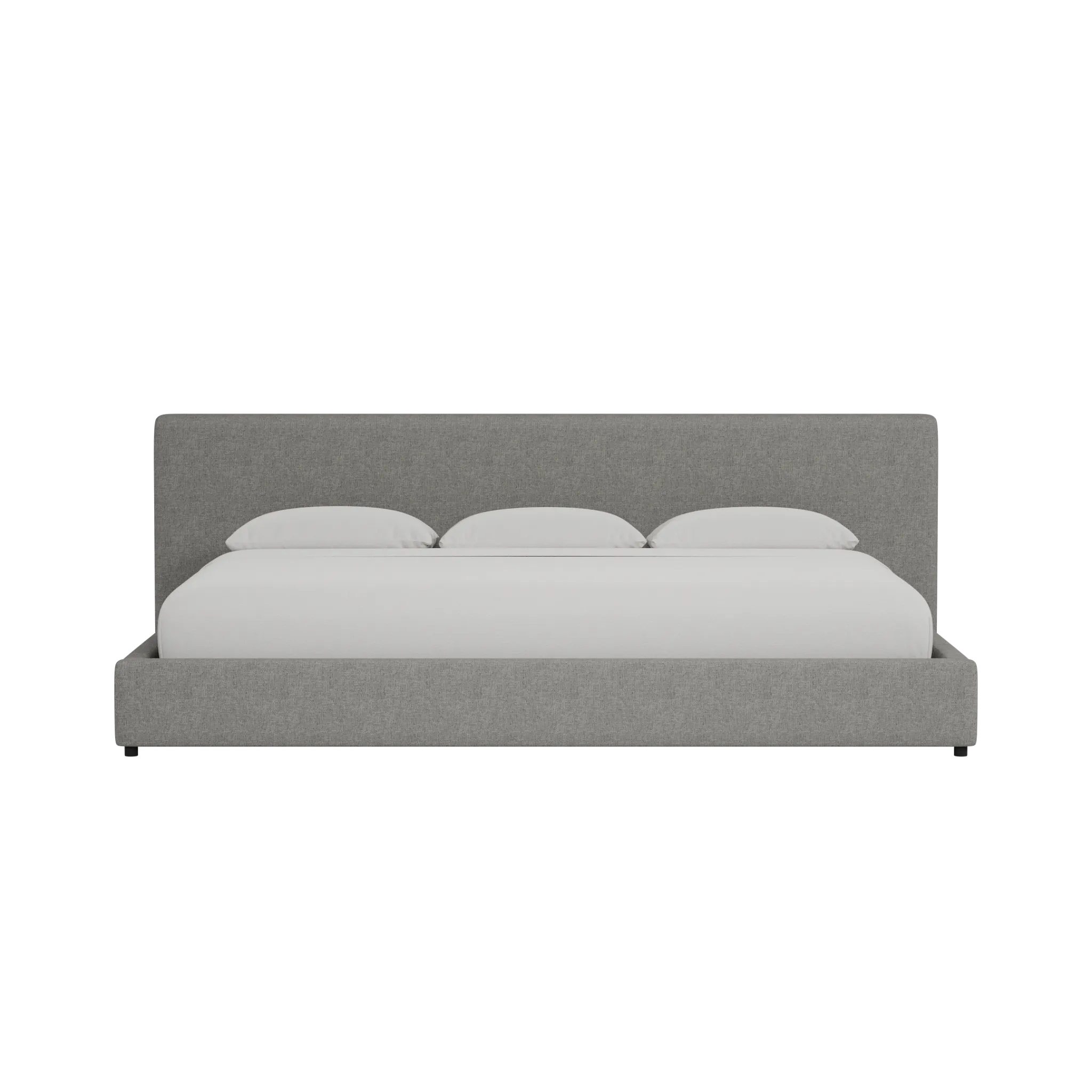 Grayton Linen 44" Upholstered Platform Bed