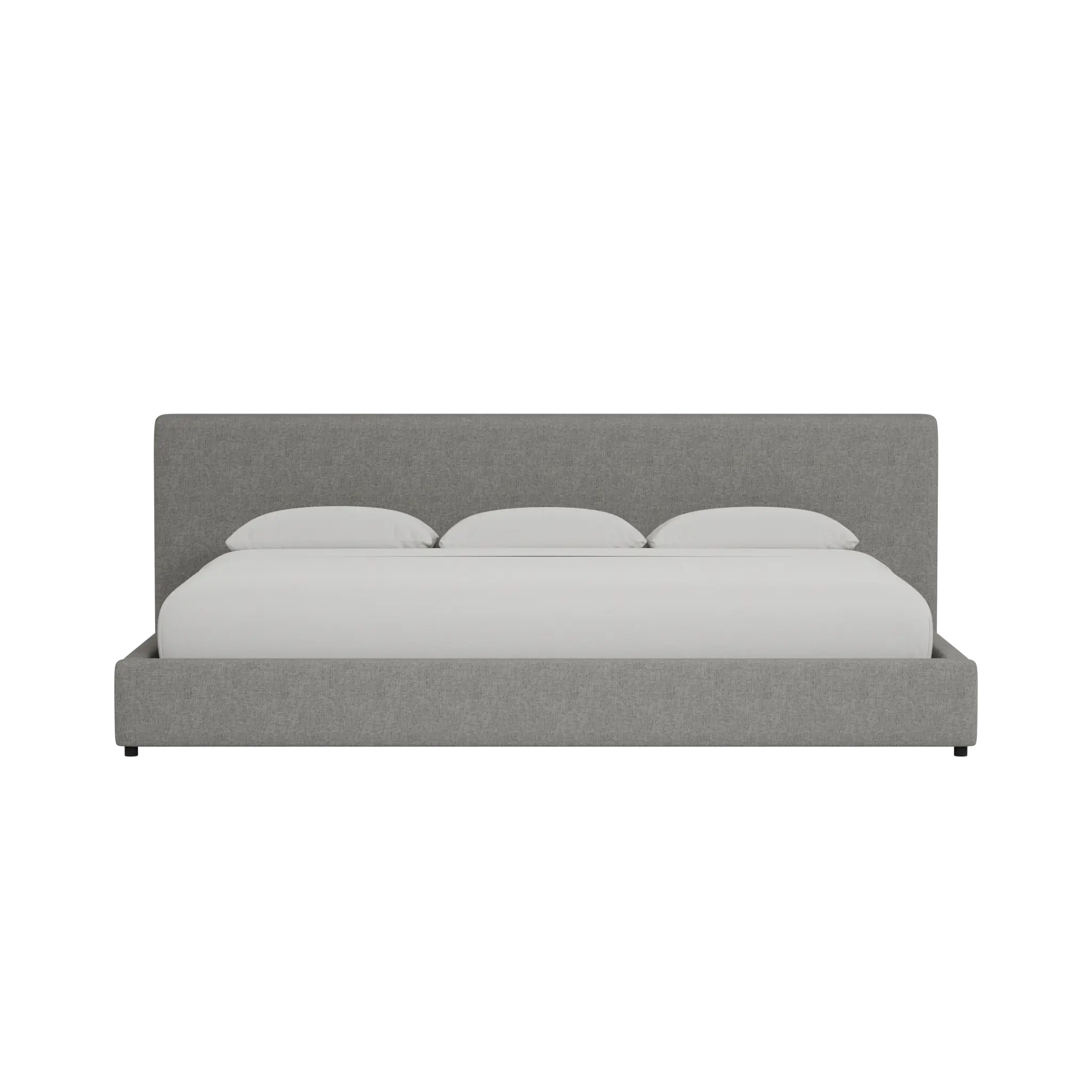 Grayton Linen 44" Upholstered Platform Bed Grayton Linen 44" Upholstered Platform Bed