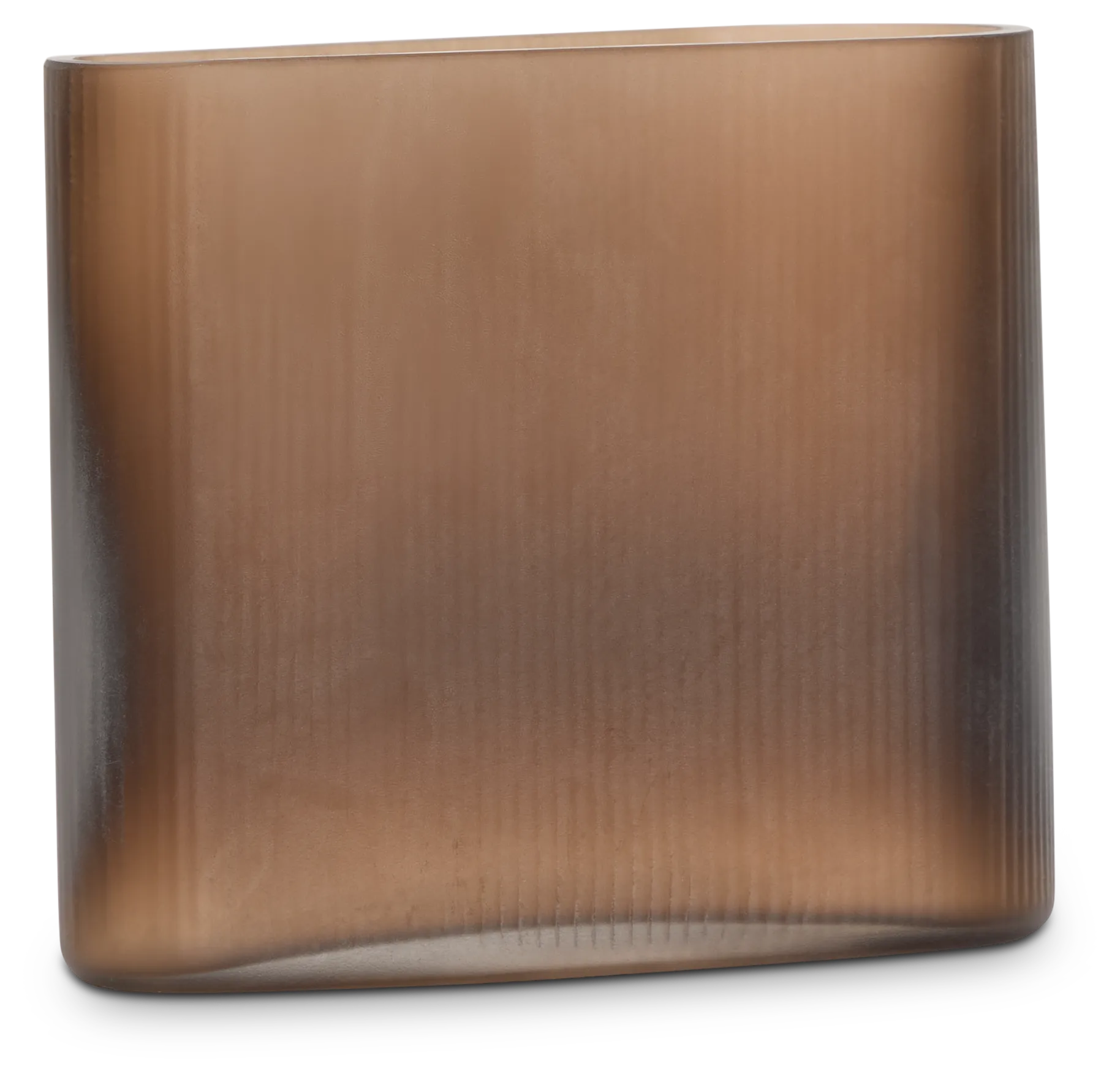Juna Short Brown Vase