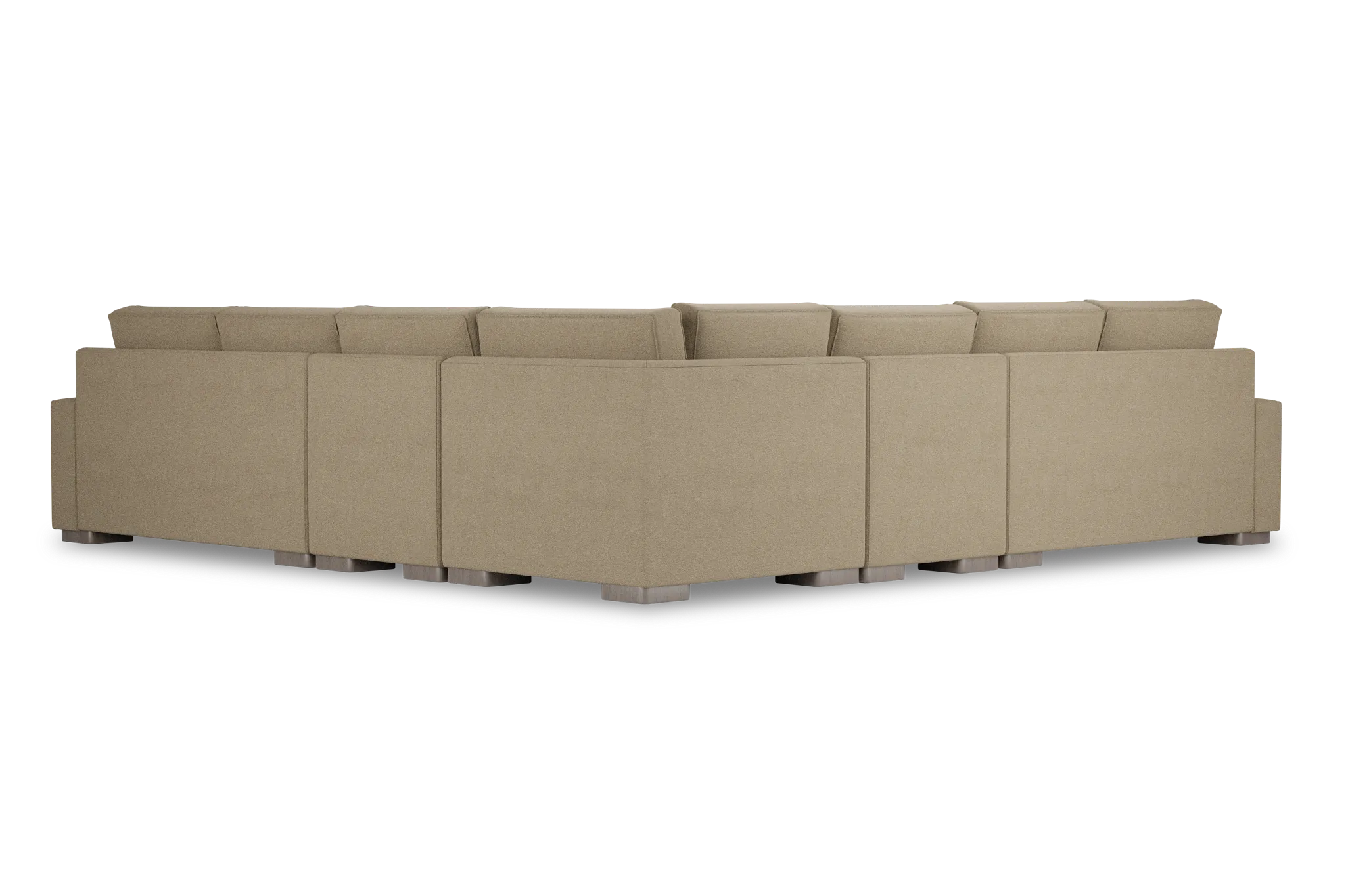 Edgewater Elite Taupe Large Two-arm Sectional