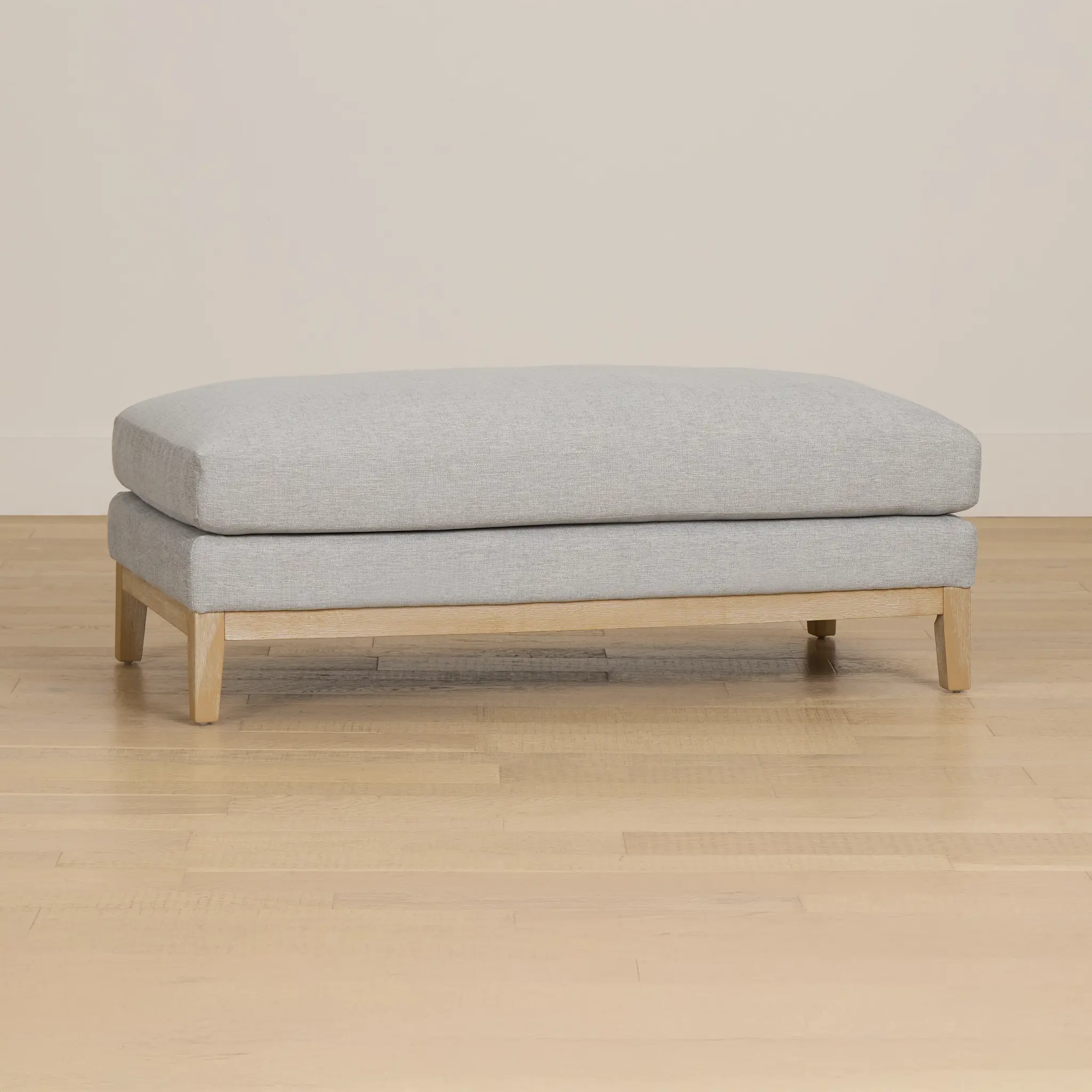 Emma Gray Fabric Cocktail Ottoman Emma Gray Fabric Cocktail Ottoman