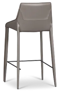 Wakefield Gray 27" Upholstered Barstool